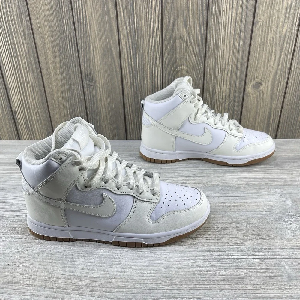 Nike Women's Sneakers Dunk High 'Sail Gum' DD1869-109 Size 7